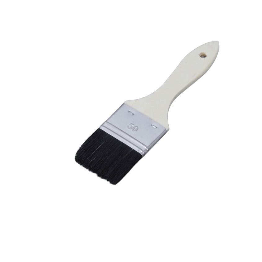 Tasoittaja musta luonnonharjas 50 mm