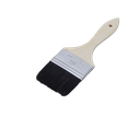 Tasoittaja musta luonnonharjas 70 mm