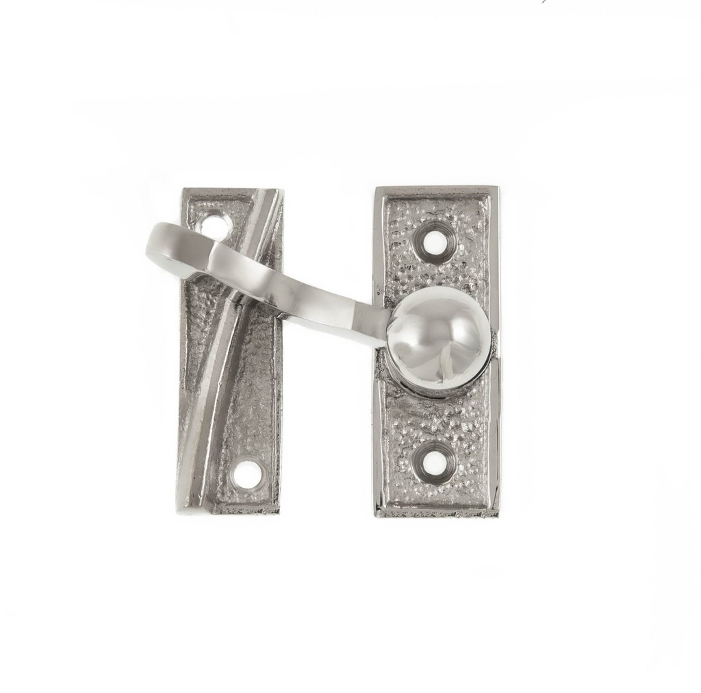 Ikkunasuljin siivellä yksinkertainen ilman vastakappaletta Niklattu messinki