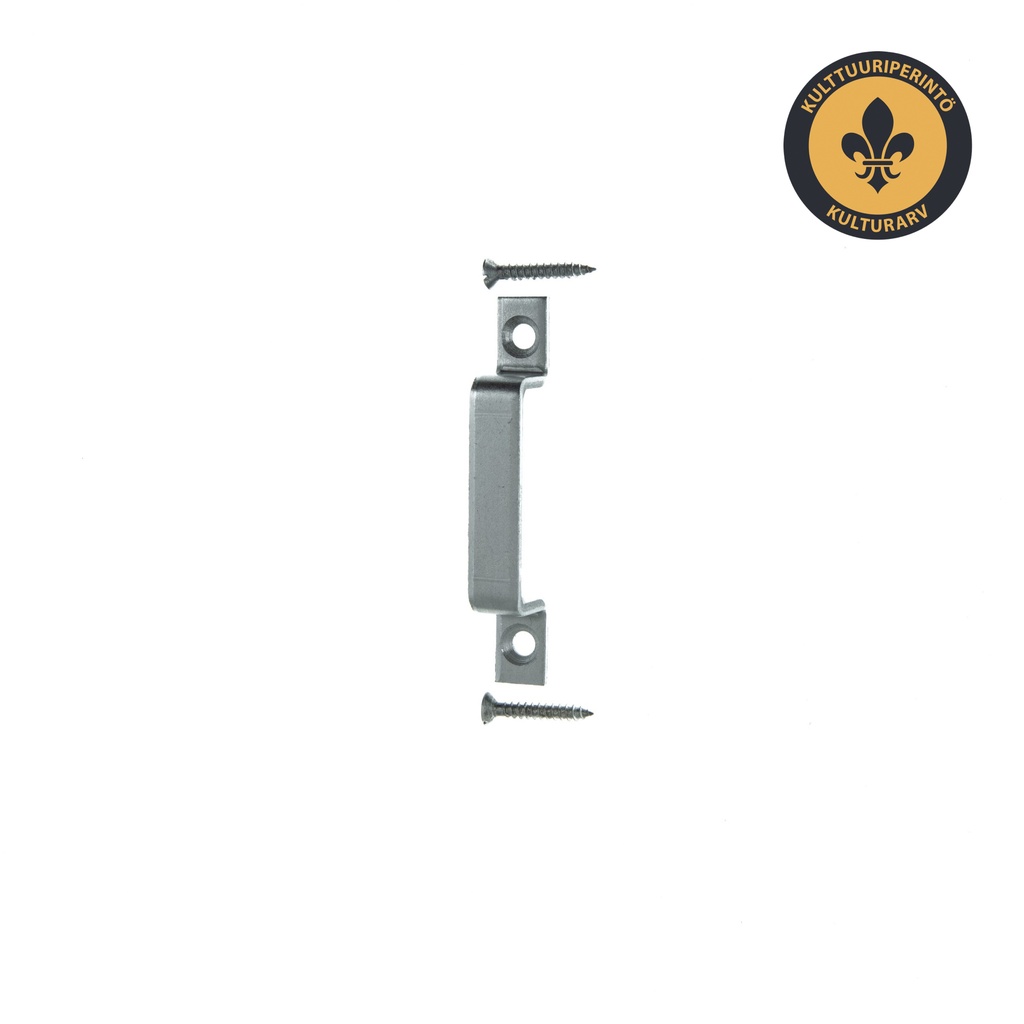 Kielipelti/peltihaka kamarilukkoon, teräs.