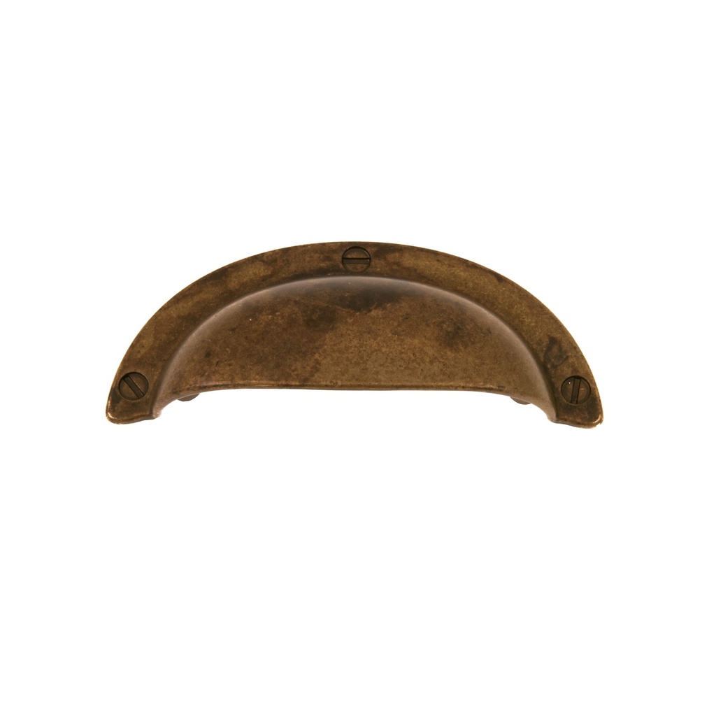 Kuppivedin, 95x38mm, cc 64mm, patinoitu samakki. 