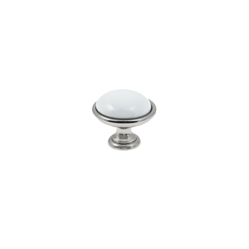NUPPI POSLIINI, 32MM NIKLATTU MESSINKI