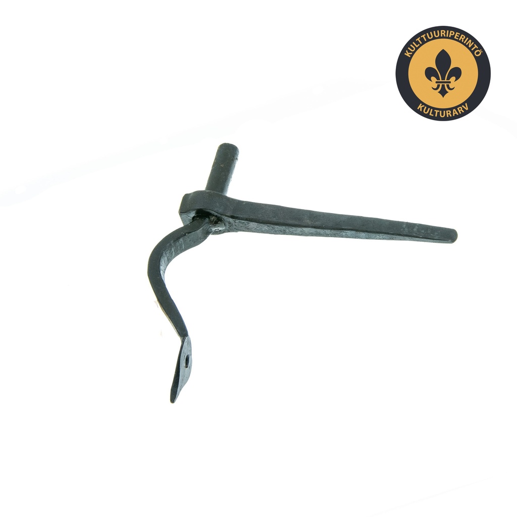 Pölkkyhaka 14mm tapilla, öljypoltettu.