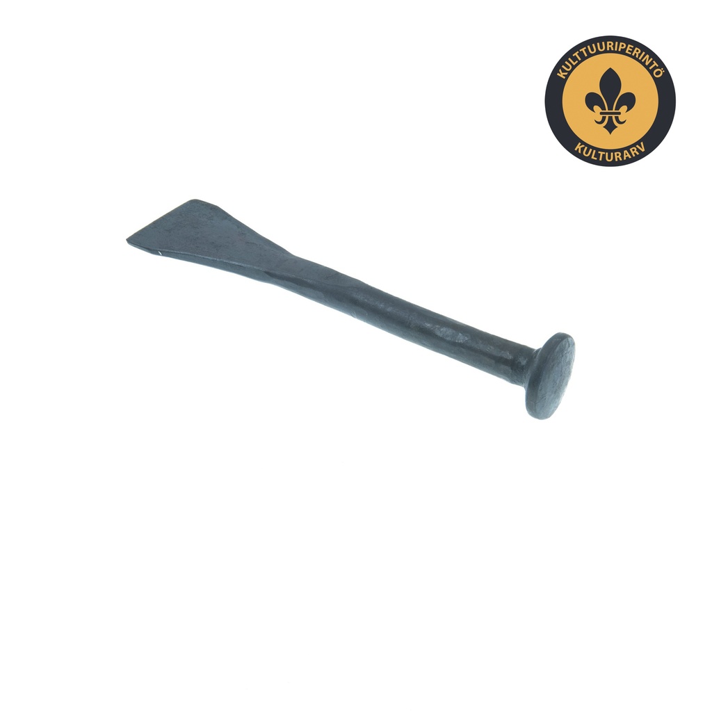 Tilkerauta Malli Billnäsin ruukista Öljypoltettu Käsintaottu 250 mm