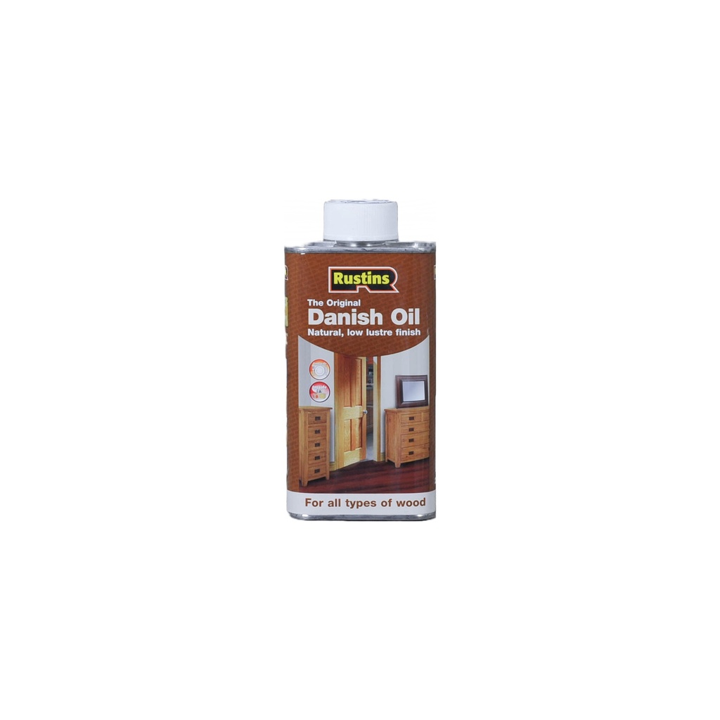 Danish Oil puuöljy Hyvä suoja vettä alkaaleja ja muita kemikaaleja vastaan 250 ml