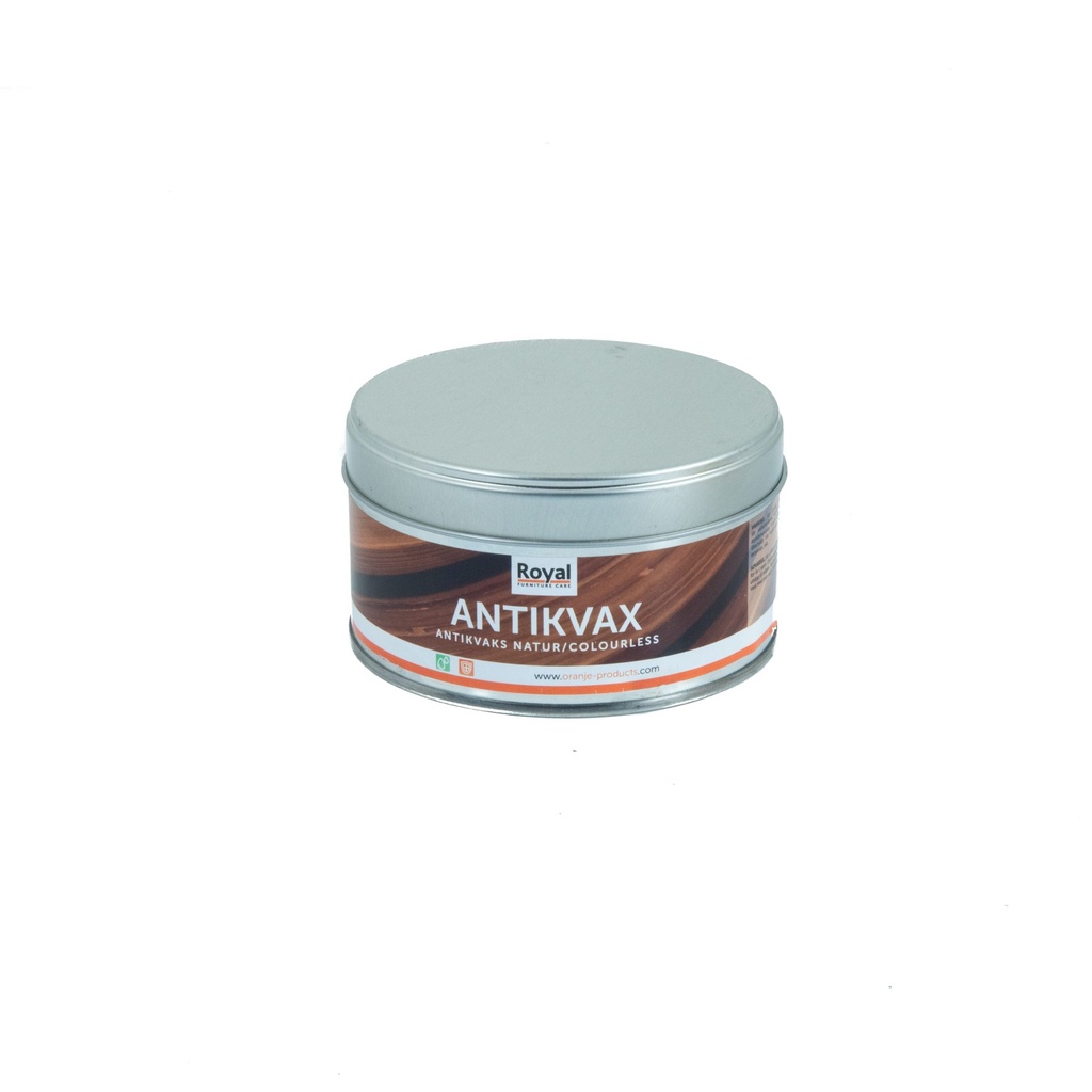 Antikkivaha väritön Huonekaluvaha öljytyille lakatuille vahatuille ja käsittelemättömille huonekaluille 250 ml