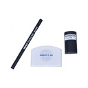 Möbelfix retusointikynä ja korjauskitti Tummanruskea musta Muovilasta