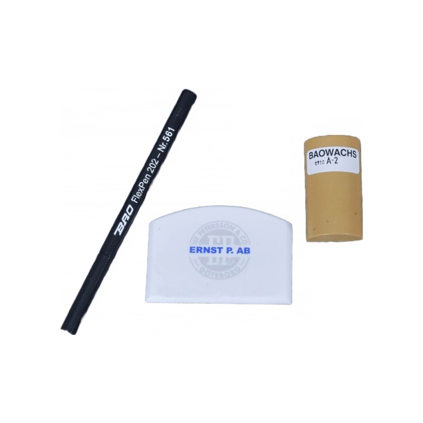 Möbelfix retusointikynä ja korjauskitti Vaalea tammi Muovilasta