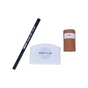 Möbelfix retusointikynä ja korjauskitti Tumma tammi Muovilasta