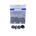 Huonekalutassut holkkiniitti Halkaisija 37 mm ruskea 4 kpl/pakkaus