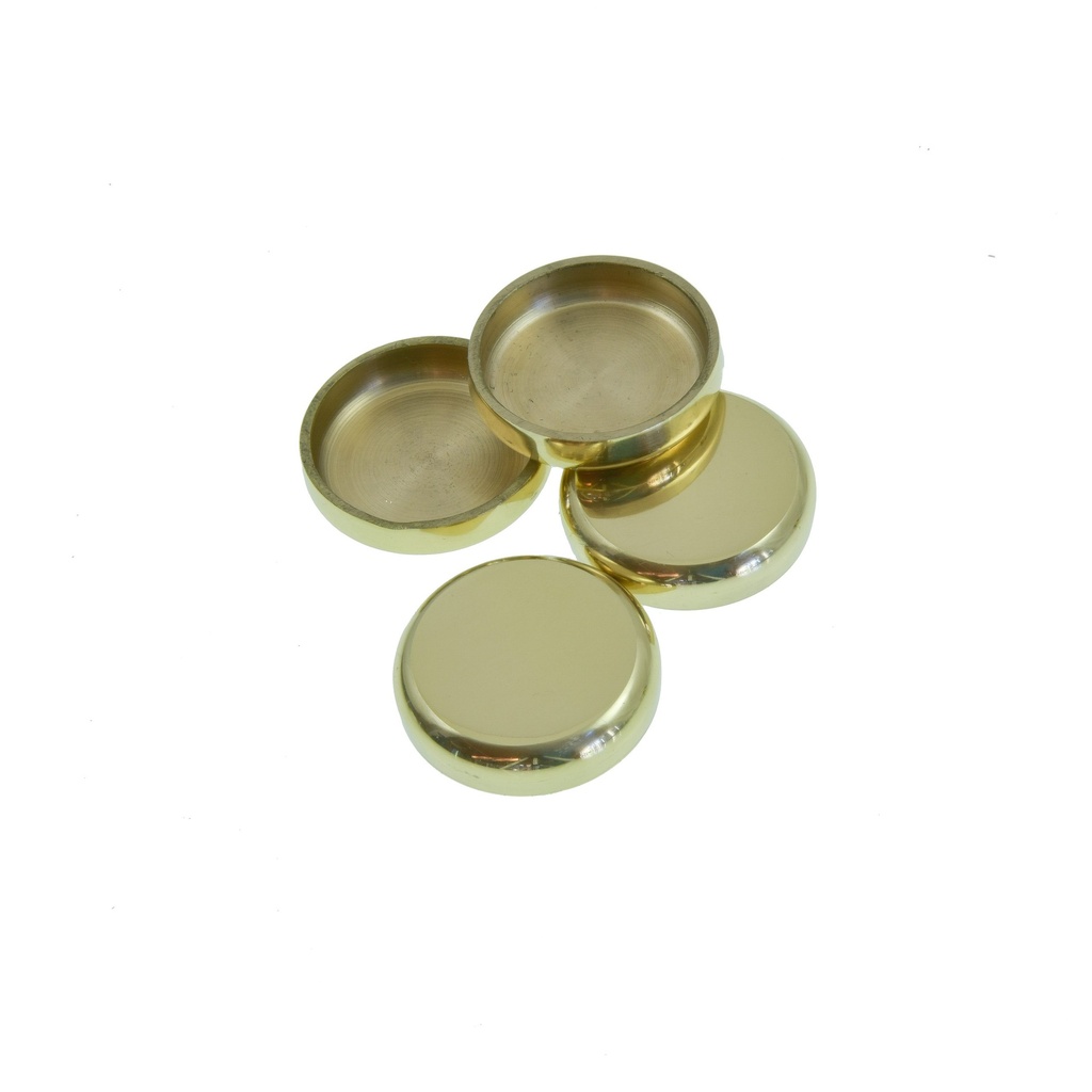 Pianokupit messinkisiä suojaa lattiaa painavien huonekalujen alla 4 kpl Halkaisija: 50 mm