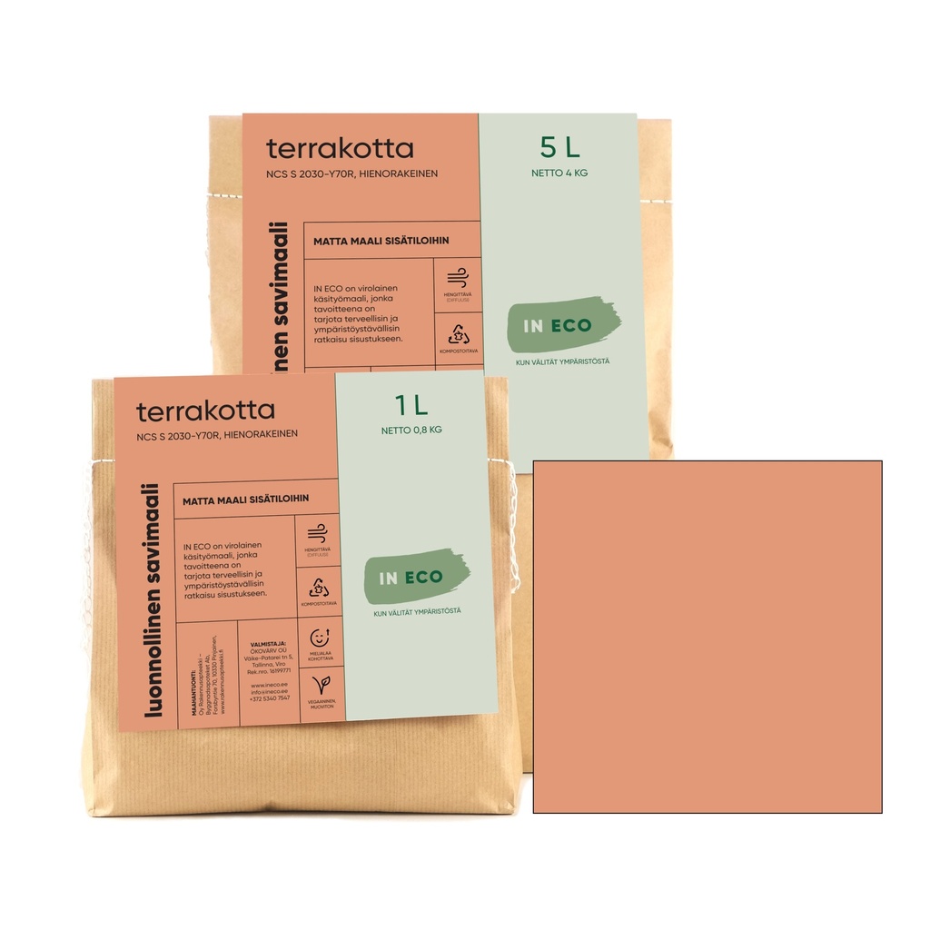 Terrakotta 10L Savimaali