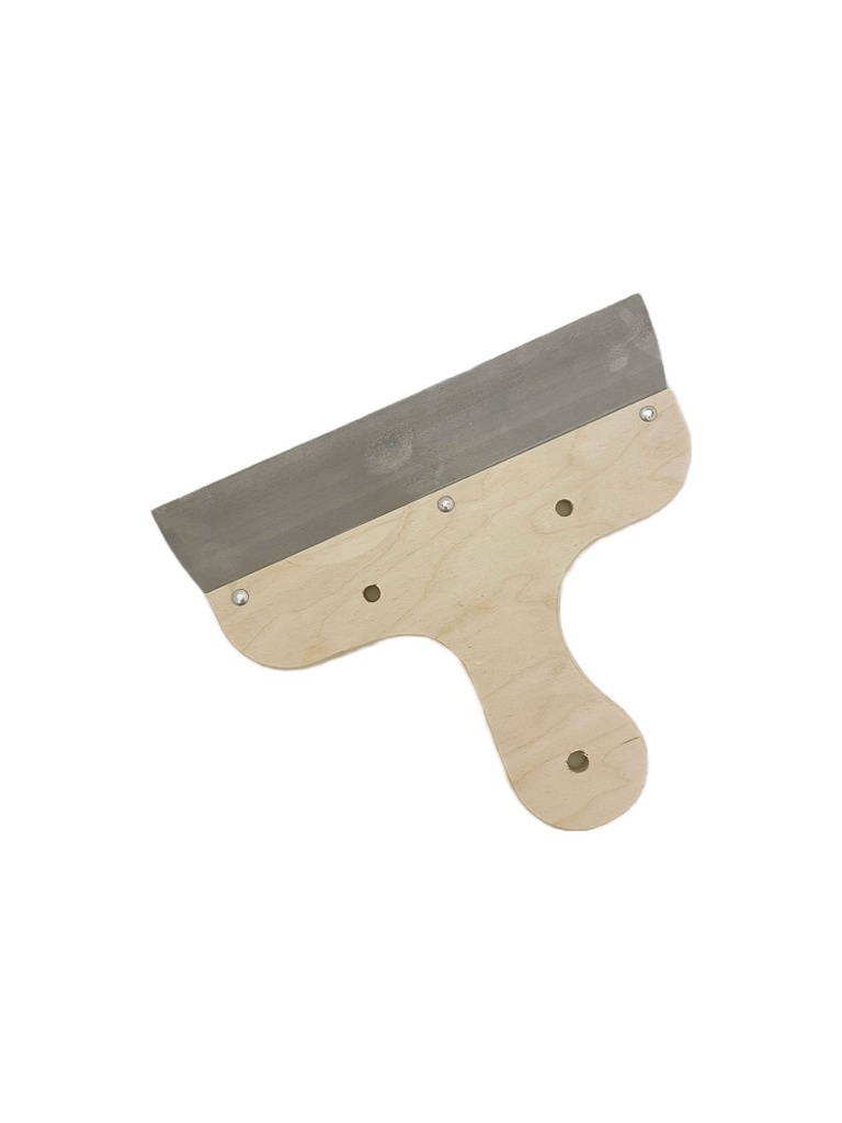 Levityslasta puuvarrella, 250 mm. Valmistusmaa Saksa.