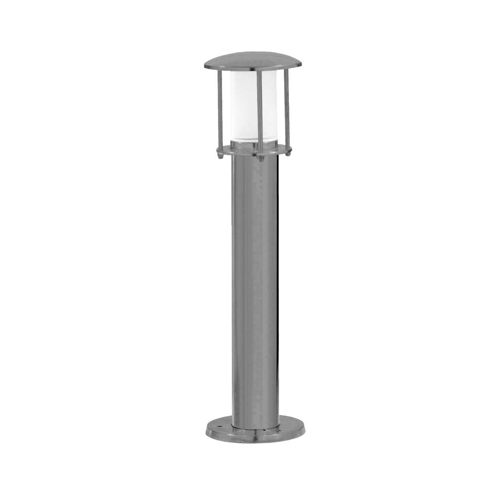 Ulkovalaisin, pylväs Ø130mm, niklattu messinki, E14, IP53, Max 60W, Agelux.