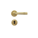 Ovenpainike, Kansallisteatterin malli, vanhaan oveen, messinki, avainkilvillä