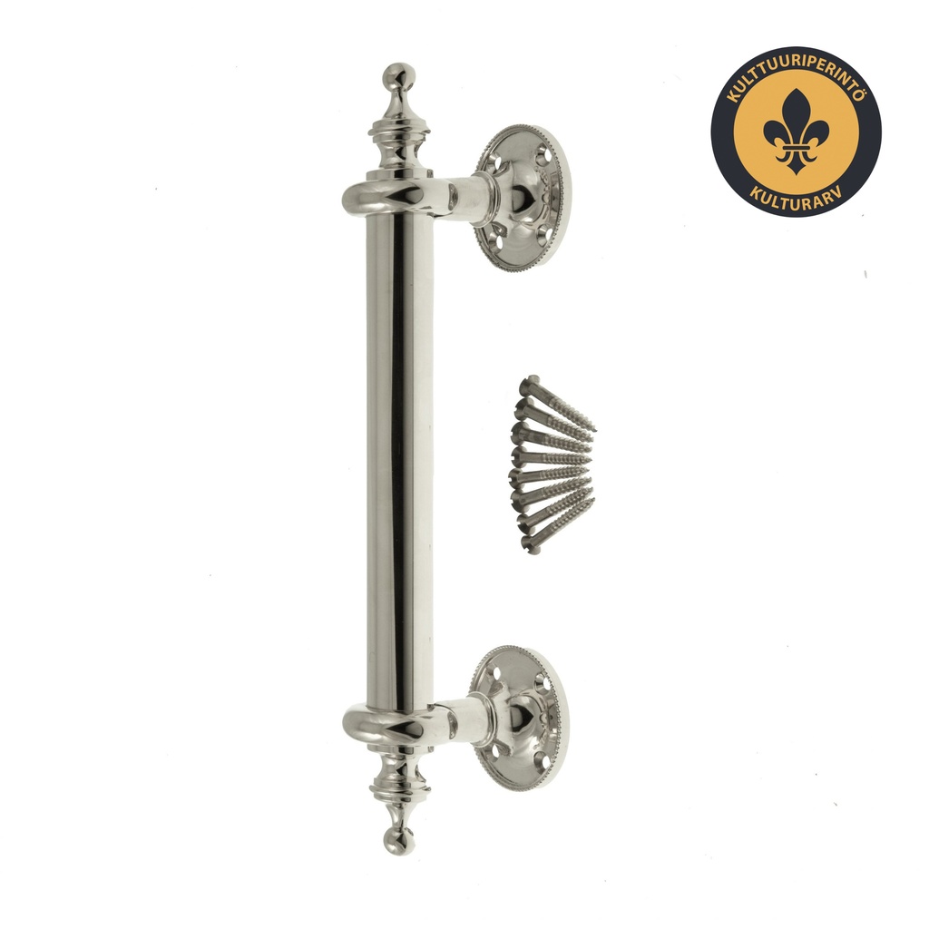 Vetokahva E.A Näsman 181, niklattu messinki