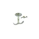 Ankkurikoukku, niklattu messinki, 55 x 52 mm