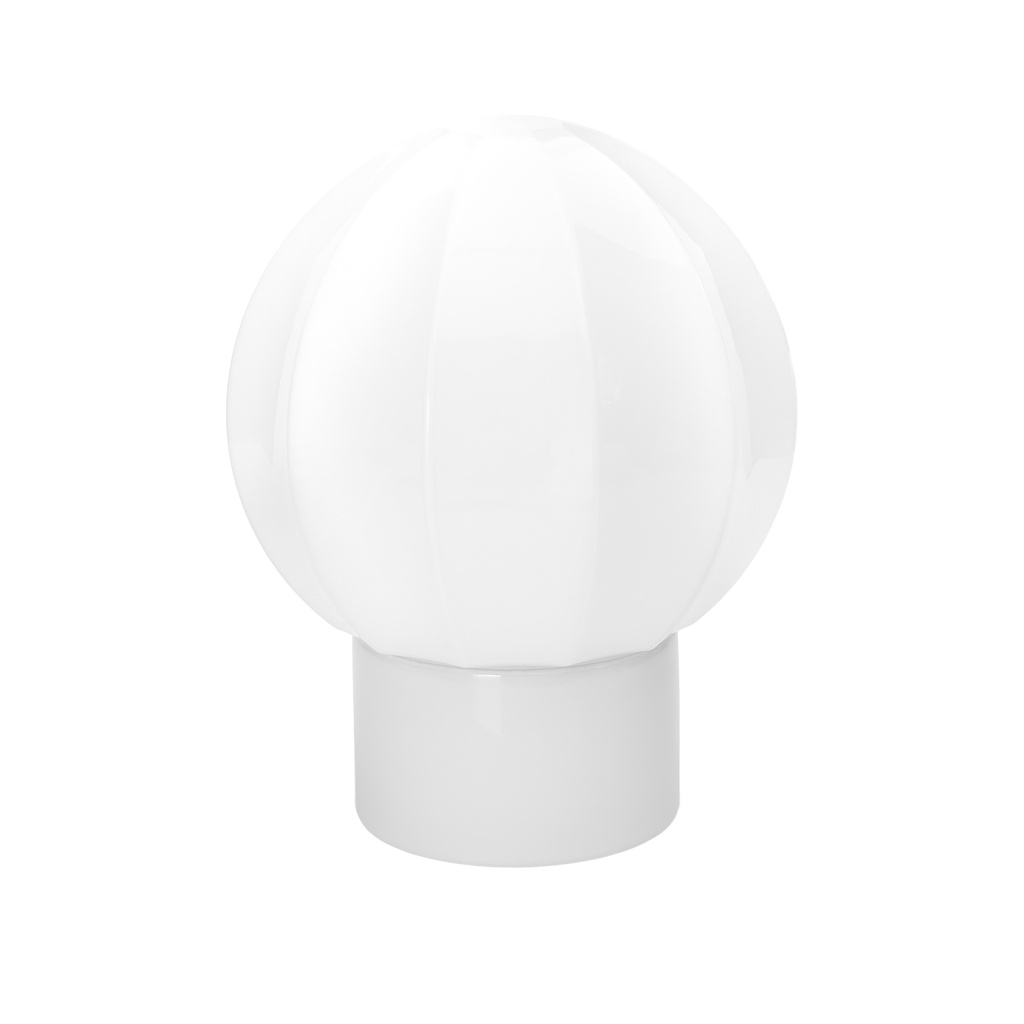 Sateenvarjo posliinivalaisin opaali valkoinen Ø150 mm E27 IP54 