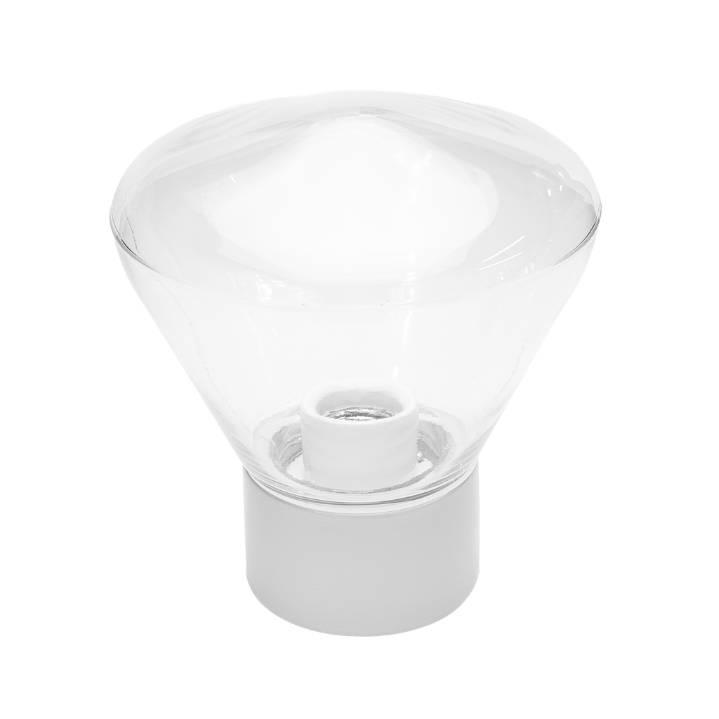 Leija posliinivalaisin kirkas valkoinen Ø180 mm E27 IP20