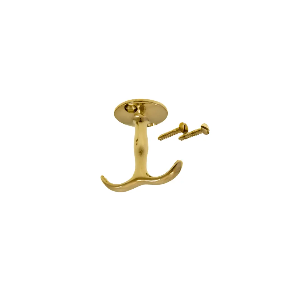 Ankkurikoukku, messinki, 55 x 52 mm