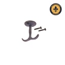 Ankkurikoukku, malli Kellokoski no 3, mustapatinoitu messinki.