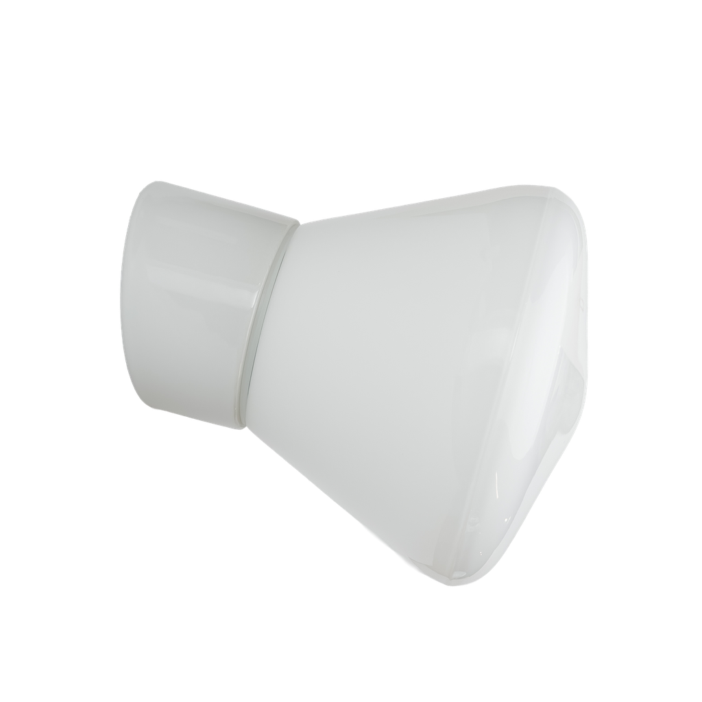 Leija posliinivalaisin opaali vino valkoinen Ø180 mm E27 IP54