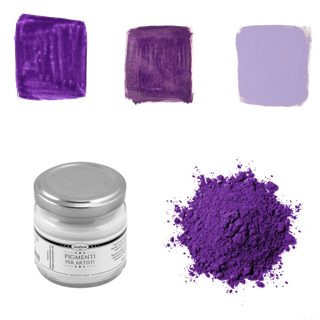 Mangaanivioletti 80 ml, puolipeittävä pigmentti.