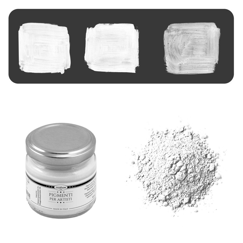 Titaaninvalkoinen 80 ml. Valonkestävä pigmentti, erittäin peittävä. Soveltuu öljy- ja vesiohenteisiin maaleihin, kalkkiin, betoniin, saveen.