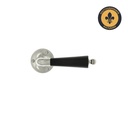 Ovenpainike, Kellokoski 19A, vanhaan oveen, niklattu messinki