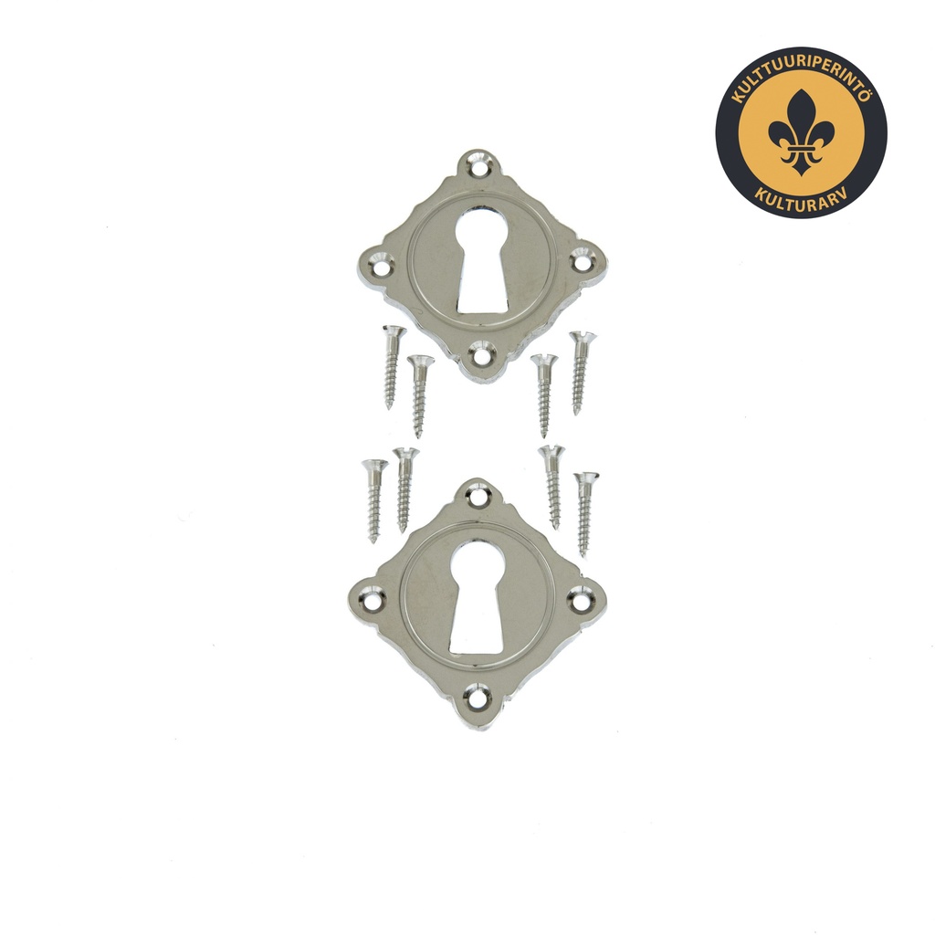 Avainkilvet, Björkboda 25, niklattu messinki.