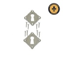 Avainkilvet, Björkboda 25, niklattu messinki.