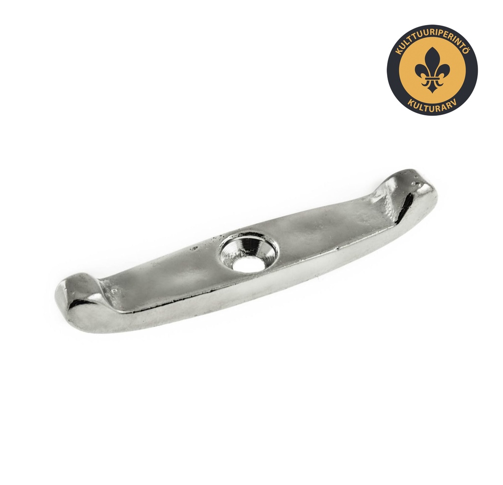 Ikkunasalpa tupla malli, Kellokoski. Niklattu messinki. 