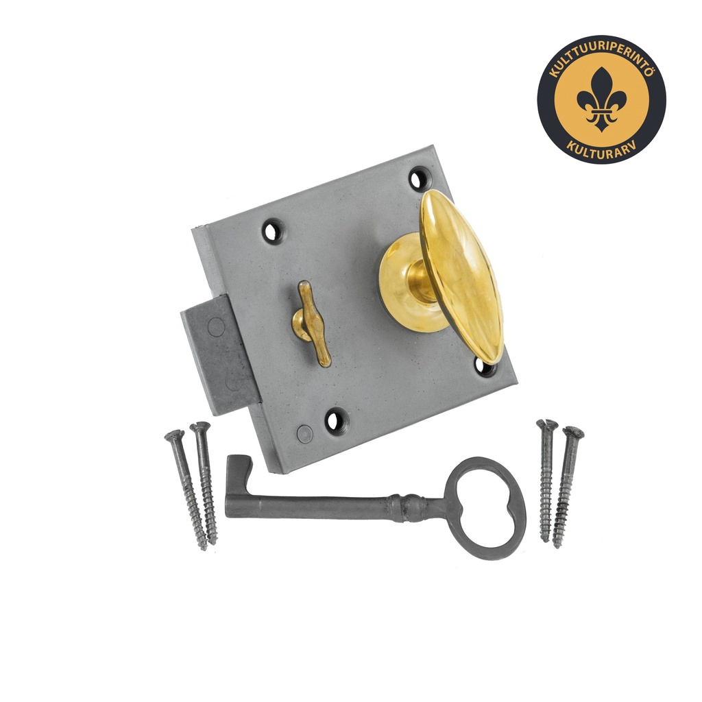 Kamarilukko Teräs V+O Messinki