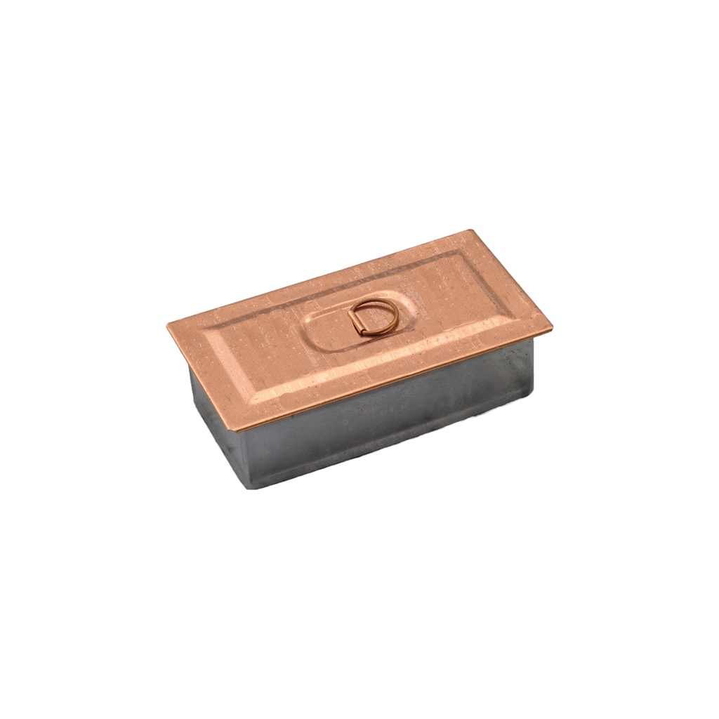 Nokiluukku 150 X 73 mm, kupari