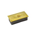 Nokiluukku 150 X 73 mm, messinki
