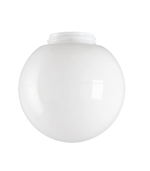 Lasikupu Kiilt Opaali Ø180mm Kierre 84,5mm Glob