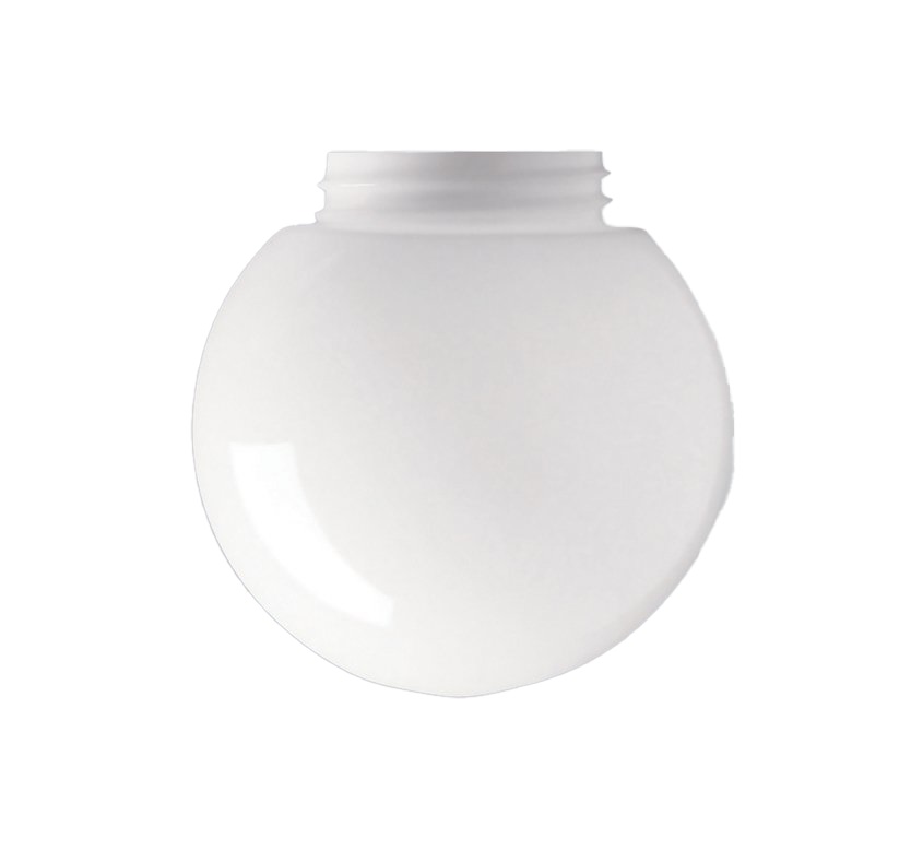 Lasikupu Kiilt Opaali Ø150mm Kierre 84,5mm Glob