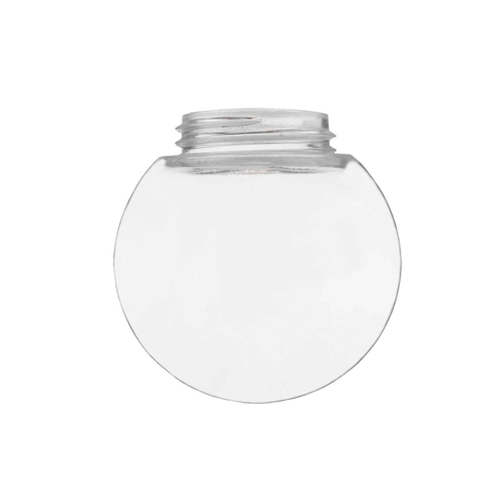 Lasikupu Kirkas Ø150mm Kierre 84,5mm Glob