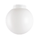 Kupu glob matta opaalilasi kierre 99 mm Ø 200 mm korkeus 190 mm