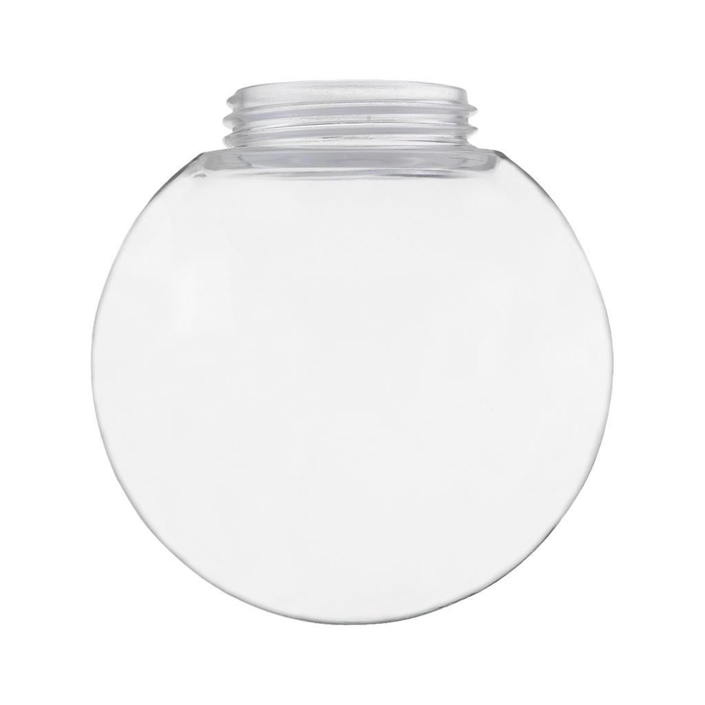 Kupu glob kirkas lasi, kierre 99 mm Ø 200 mm korkeus 190 mm