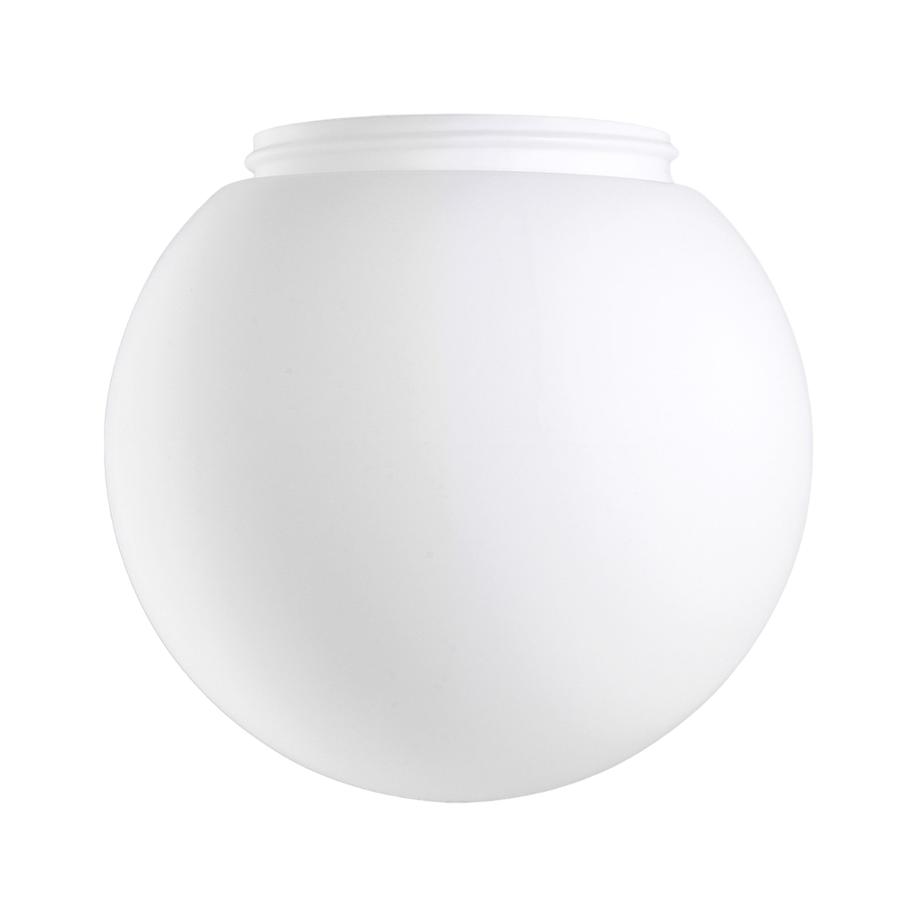 Kupu glob matta opaalilasi kierre 185,5 mm Ø 300 mm korkeus 260 mm
