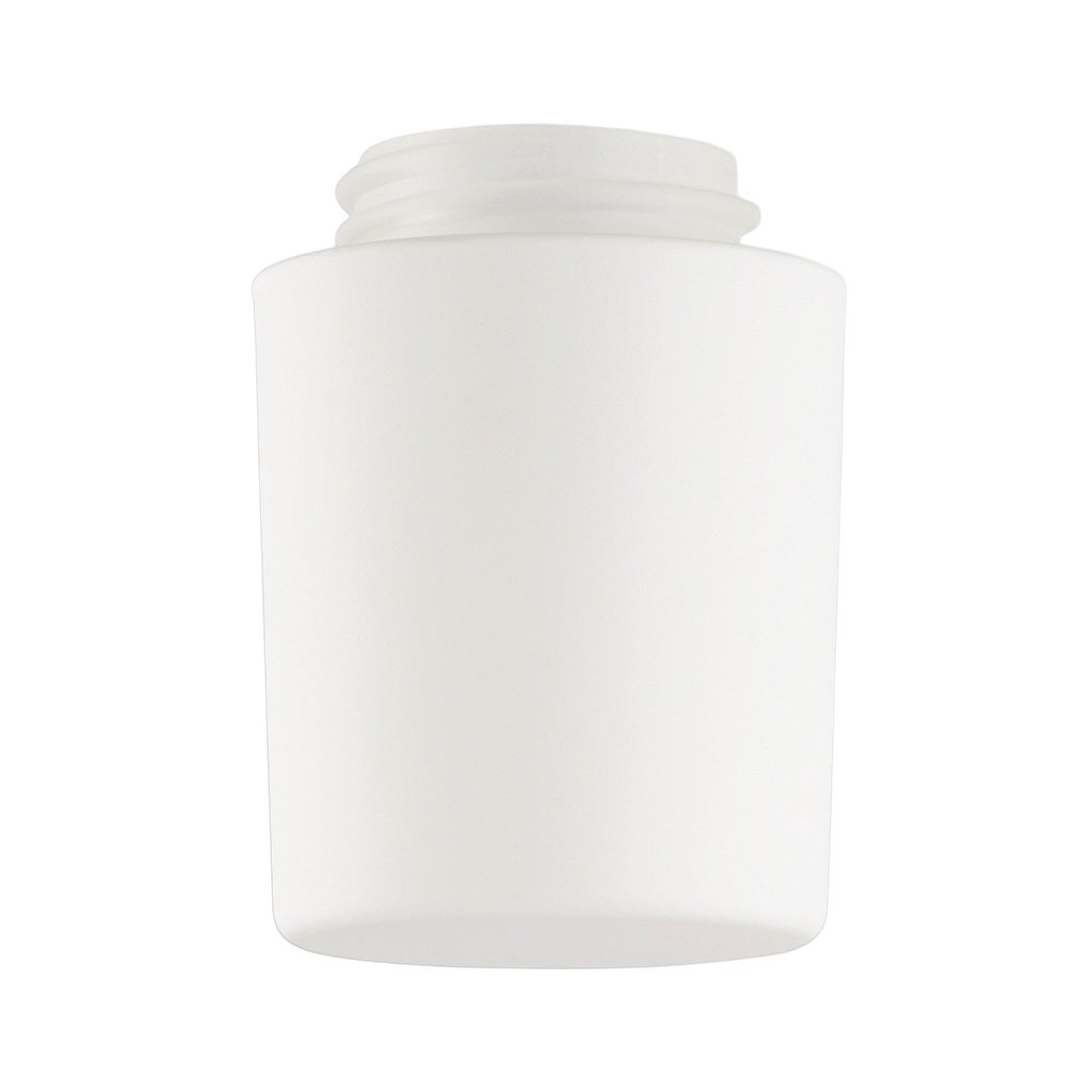 Kupu Lampett kiiltävä opaalilasi, härdat kierre 57 mm Ø 79 mm korkeus 90 mm