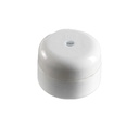 Jakorasia pyöreä, Ø50mm. Valkoinen posliini.