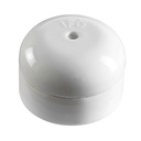 Jakorasia Pyöreä Ø55mm Valkoinen Posliini