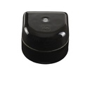 Jakorasia Korkomallinen 50X50mm Musta Posliini