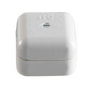 Jakorasia Neliömallinen 50X50mm Valkoinen Posliini