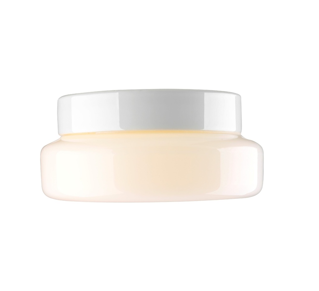 Posliinivalaisin Classic Ø240 IP44 E27 Valkoinen