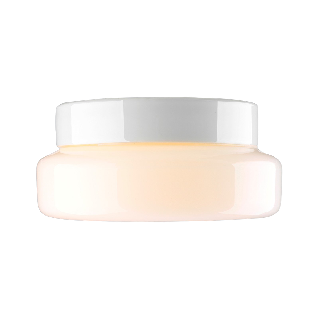 Classic Ø 240 valkoinen IP44 suora 12W LED