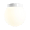 Classic Glob Ø 300 mm valkoinen suora IP44 E27 20W CFL -anturi