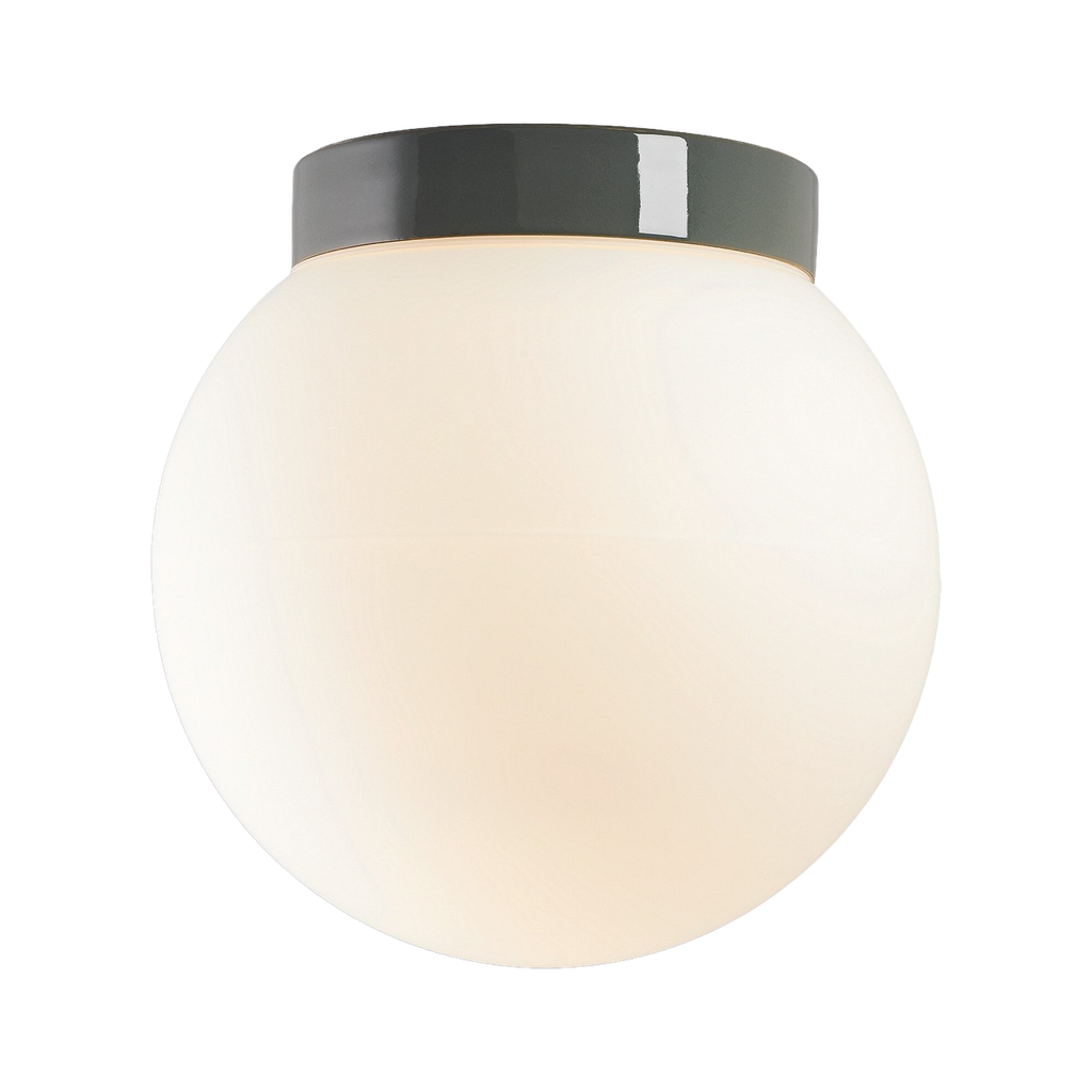 Classic Glob matta opaalilasi Ø 300 mm harmaa IP44 suora 12W välkkymätön LED 1300 lm 3000K